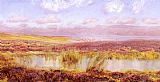 John Brett Canvas Paintings - A View Of Whitby From The Moors
